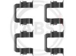 A.B.S. 1252Q Set Di Accessori, Pastiglie Freno A Disco Oe Compatibili Con Primera