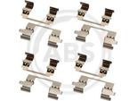 A.B.S. 1840Q Set Di Accessori, Pastiglie Freno A Disco Oe Compatibili Con Accord