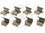 A.B.S. 1218Q Kit Accessori, Pastiglie Freno A Disco Oe 7551218 Compatibili Con Mito, Berlingo, C2, C3, C4, C4, DS3, Jumper, Xsara, Bravo, Doblo, Ducato, Grande Punto, Idea, Panda, Punto, Siena, Stilo, Escort, Transit, CR-V, Delta, Musa, Sprinter, Viano, Vito, Corsa D, 1007, 2008, 206, 207, 208, 3008, 301, 307, 308, Boxer, Partner, Scenic, Kangoo, Megane, Auris, Avensis, Corolla, Verso, Amarok, Cra