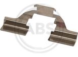 A.B.S. 1684Q Set Di Accessori, Pastiglie Freno A Disco Oe Compatibili Con Berlingo, C5, Roomster, Fabia, Partner, 607, 407, 308