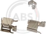 A.B.S. 1748Q Set Di Accessori, Pastiglie Freno A Disco Oe 494742050 Compatibili Con Auris, Prius, Rav 4, Urban Cruiser, Yaris