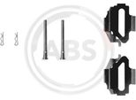 A.B.S. 1168Q Set Di Accessori, Pastiglie Freno A Disco Oe 6531168 Compatibili Con Cougar, Mondeo