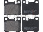 A.B.S. 36498/2 Set Di Pastiglie Freno, Freno A Disco Oe 0024200120 Compatibile Con Classe C