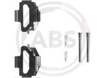 A.B.S. 1141Q Set Di Accessori, Pastiglie Freno A Disco Oe 95711410 Compatibili Con Evasion, Jumpy, Xantia, Scudo, Ulysse, Escort, Fiesta, 806, Expert