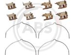 A.B.S. 1289Q Set Di Accessori, Pastiglie Freno A Disco Oe 441289000 Compatibili Con Avensis, Corolla