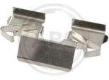 A.B.S. 1714Q Set Di Accessori, Pastiglie Freno A Disco Oe MB010800 Compatibili Con Carisma, Lancer, Colt