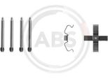 A.B.S. 1266Q Set Di Accessori, Pastiglie Freno A Disco Oe 16012660 Compatibili Con Vectra, Calibra A, Omega