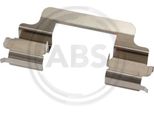 A.B.S. 1727Q Set Di Accessori, Pastiglie Freno A Disco Oe Compatibili Con Discovery