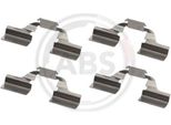 A.B.S. 1827Q Set Di Accessori, Pastiglie Freno A Disco Oe Compatibili Con Avensis, Corolla