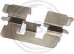 A.B.S. 1741Q Set Di Accessori, Pastiglie Freno A Disco Oe 440991000 Compatibili Con Corolla