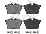 A.B.S. 37466 Set Di Pastiglie Freno, Freno A Disco Oe 1617264780 Compatibile Con C5, 407, 607