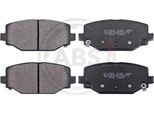 A.B.S. 37924 Set Di Pastiglie Freno, Freno A Disco Oe 68144209AA Compatibile Con Voyager, Freemont, Routan