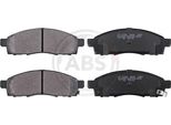 A.B.S. 37832 Set Di Pastiglie Freno, Freno A Disco Oe D1060JX50B Compatibile Con NV200