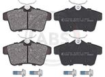 A.B.S. 37762 Set Di Pastiglie Freno, Freno A Disco Oe 1608520680 Compatibile Con C4, DS4, DS5, 3008, 308, 5008, 508, Rcz
