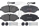 A.B.S. 37659 Set Di Pastiglie Freno, Freno A Disco Oe D1060MB200 Compatibile Con Cabstar, NT400