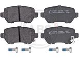 A.B.S. 37296 Set Di Pastiglie Freno, Freno A Disco Oe 93170602 Compatibile Con Astra, Corsa, Ceed, Proceed, Venga, Astra G, Astra H, Astra (A04), Combo, Corsa C, Meriva, Zafira