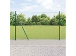 Maison Exclusive - Palo Della Recinzione Verde 10 X 1,5 M (50 Mm Rete)