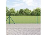 Maison Exclusive - Palo Della Recinzione Verde 100 X 0,5 M (Rete 12 X 12 Mm)