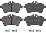 A.B.S. 37456 Set Di Pastiglie Freno, Freno A Disco Oe 1694200220 Compatibile Con Classe A, Classe B
