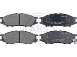 A.B.S. 37680 Set Di Pastiglie Freno, Freno A Disco Oe 410604M490 Compatibile Con Almera