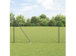 Maison Exclusive - Palo Della Recinzione Grigio 25 X 1,6 M (25 X 25 Mm Rete)
