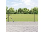 Maison Exclusive - Palo Della Recinzione Grigio 50 X 0,4 M (Rete 36 Mm)