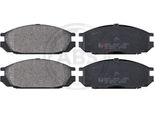 A.B.S. 36693 Set Di Pastiglie Freno, Freno A Disco Oe 4106040U90 Compatibile Con Cefiro, Maxima, Patrol