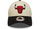 Cappellino New Era Nba 9FORTY Colour Block Chicago Bulls Crema/Nero