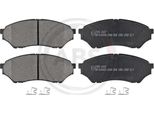 A.B.S. 37200 Set Di Pastiglie Freno, Freno A Disco Oe MN102615 Compatibile Con Pajero