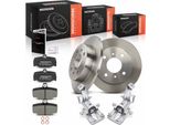 Frankberg 2X Pinze Freno + 2X Dischi Freno + 4X Pastiglie Freno Posteriori Per Nissan Almera Ii Hatchback N16 2000-2006