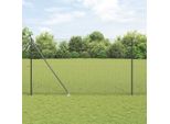 Maison Exclusive - Palo Della Recinzione Grigio 25 X 1,6 M (Rete 16 X 16 Mm)