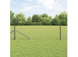 Maison Exclusive - Palo Della Recinzione Grigio 100 X 0,4 M (Rete 50 Mm)