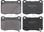 A.B.S. 37835 Set Pastiglie Freno, Freno A Disco Oe 044660W030 Compatibile Con Is