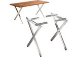 Dandibo 2X Gambe Del Tavolo In Acciaio Inox 72 X 68 Cm Telaio Del Tavolo Regolabile In Altezza 96678 Gambe Del Tavolo Gambe Del Mobile Gambe Del Tavolo Gambe Del Tavolo Da Pranzo