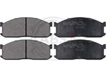 A.B.S. 36642 Set Pastiglie Freno, Freno A Disco Oe 3250077 Compatibile Con K2900, K2700, K2500, Bongo, Besta