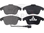 A.B.S. 37612 Set Di Pastiglie Freno, Freno A Disco Oe 5N0698151 Compatibile Con Tiguan, Sharan, Alhambra, Sedici, Q3