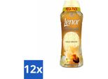 Lenor – Perle Profumate – Orchidea Dorata – 570 G - Confezione Risparmio - 12 Pezzi