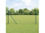 Maison Exclusive - Palo Della Recinzione Grigio 50 X 1,2 M (Maglia Da 50 Mm)