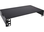 Inline® Mini Rack 10", 1U, Montaggio Parete, Prof. 15,2 Cm, Nero"