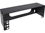 Inline® Mini Rack 10", 2U, Montaggio Parete, Prof. 7,6 Cm, Nero"