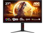 Aoc G4 Q27G4ZD Monitor Pc 27 Pollici 2560 X 1440 Pixel Quad Hd QD-OLED Nero, Rosso