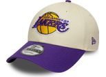 Cappellino New Era Nba 9FORTY Colour Block Los Angeles Lakers Crema/Viola