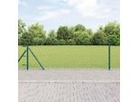 Maison Exclusive - Palo Della Recinzione Verde 25 X 0,6 M (Rete Di 60 X 60 Mm)