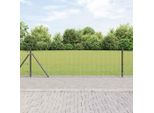 Maison Exclusive - Palo Della Recinzione Grigio 100 X 0,6 M (Rete 25 X 25 Mm)