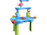 Relaxdays Tavolo Giochi Acquatici Per Bambini 3 Ripiani Accessori