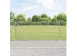 Maison Exclusive - Palo Della Recinzione Argento 100 X 1 M (Rete 19 X 19 Mm)