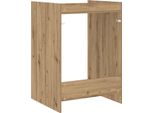 Vidaxl Mobile Lavatrice Artigianato In Rovere 67,5 X 62 X 97 Cm