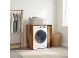 Vidaxl Mobile Lavatrice Legno Riciclato 87 X 60 X 89 Cm Materiale Ligneo