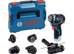 Trapano A Batteria Bosch Professional Gsr 12V-32 Fc, Incl. Vari Accessori, Impugnatura Supplementare, Arresto Di Profondità, L-BOXX