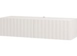 Dmora Mobile Porta Tv Vetto 128X42X32H Cm Bianco Crema, Un Ripiano 2 Ante